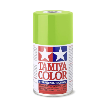 TINTA ACRÍLICA EM SPRAY PARA BOLHAS DE POLICARBONATO VERDE CLARO PS-8 LATA 100ML TAMIYA TAM 86008